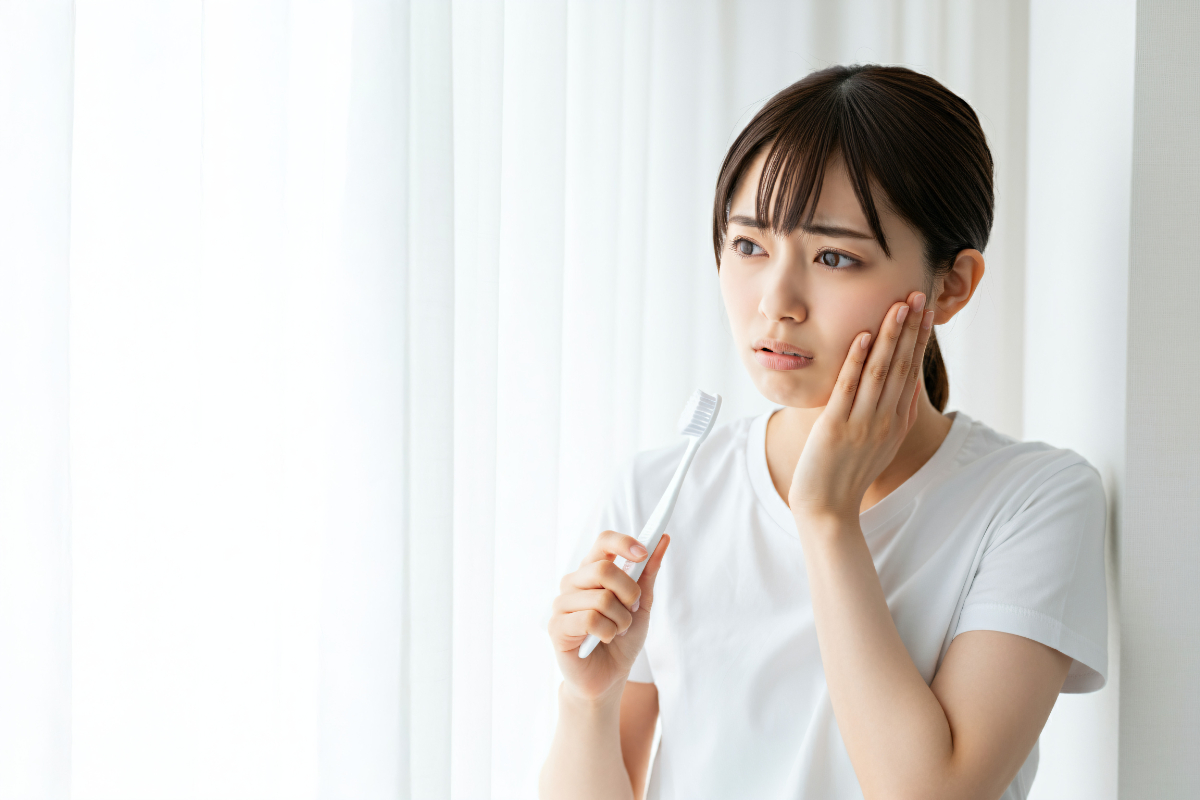 歯の根の先に膿が溜まったときの症状