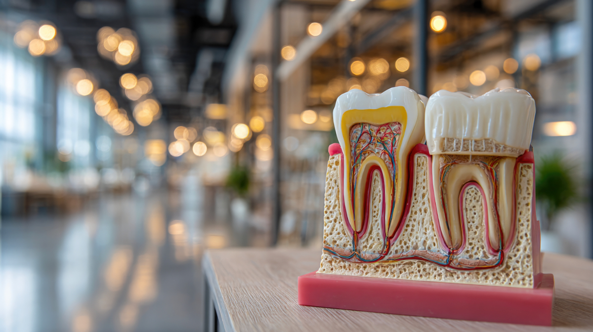 根管の断面イメージ